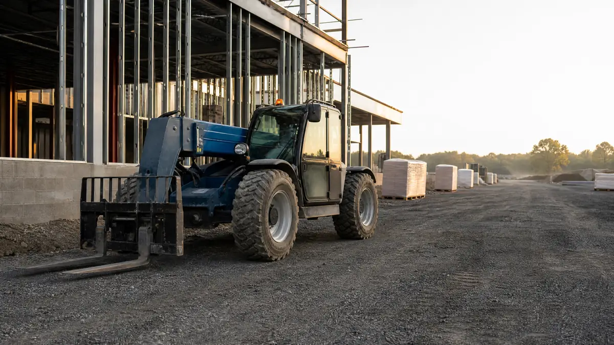 Telehandlers jobsite access in Raleigh